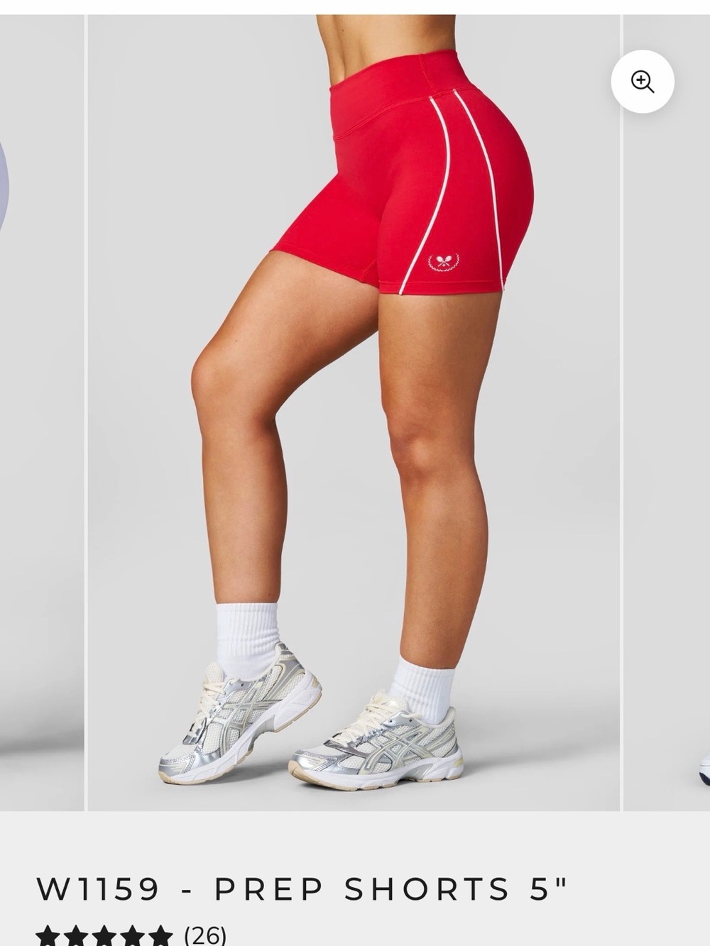 *sold out* YoungLA RED High-Rise 5" Bike Shorts , and sports bra both sz S